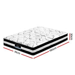 Giselle Bedding 30cm Mattress Medium Firm Single - Furniture > Mattresses