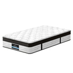 Giselle Bedding 31cm Mattress Euro Top King Single - Furniture > Mattresses > Single Mattress