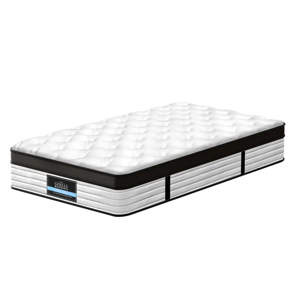 Giselle Bedding 31cm Mattress Euro Top King Single - Furniture > Mattresses > Single Mattress
