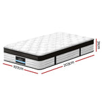 Giselle Bedding 31cm Mattress Euro Top King Single - Furniture > Mattresses > Single Mattress