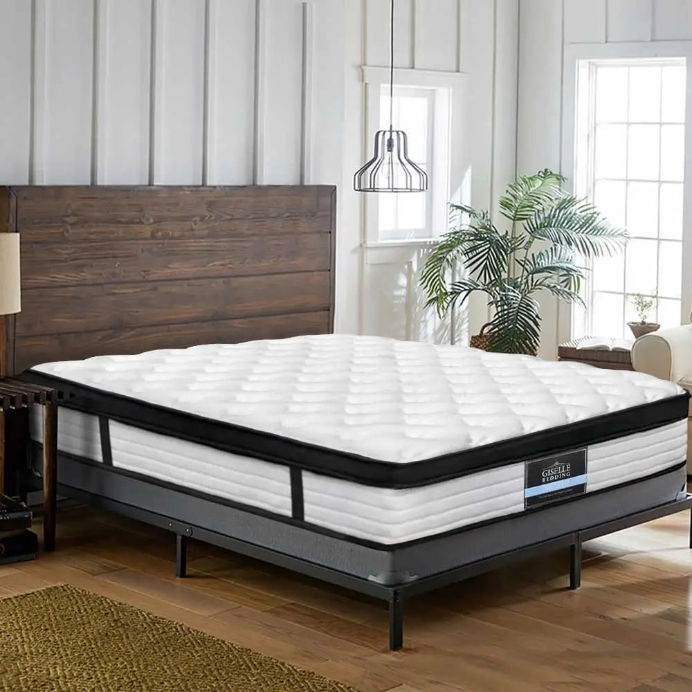Giselle Bedding 31cm Mattress Euro Top Queen - Furniture > Mattresses