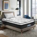 Giselle Bedding 32cm Mattress Euro Top King Single - Furniture > Mattresses