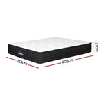 Giselle Bedding 32cm Mattress Euro Top Queen - Furniture > Mattresses