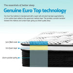 Giselle Bedding 32cm Mattress Euro Top Queen - Furniture > Mattresses