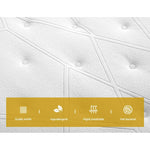 Giselle Bedding 32cm Mattress Euro Top Queen - Furniture > Mattresses