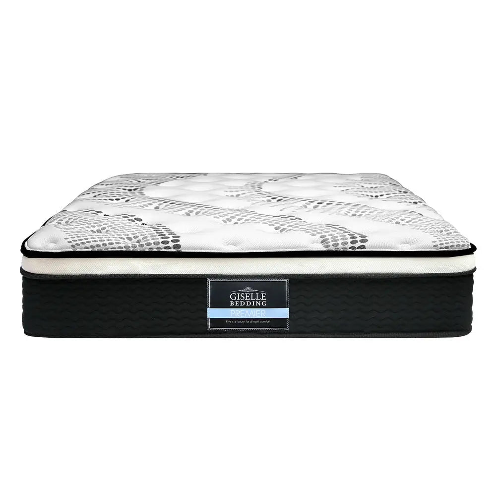 Giselle Bedding 32cm Mattress Euro Top Single - Furniture > Mattresses