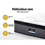 Giselle Bedding 34cm Mattress 9 Zone Latex Foam Single - Furniture > Mattresses
