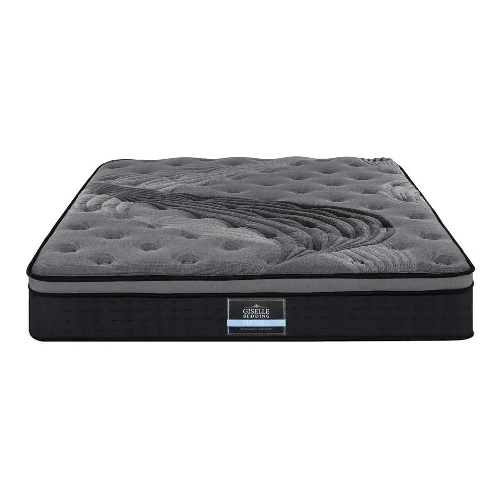 Giselle Bedding 34cm Mattress Bamboo Cover Double - Furniture > Mattresses