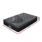 Giselle Bedding 34cm Mattress Bamboo Cover King Single - Furniture > Mattresses