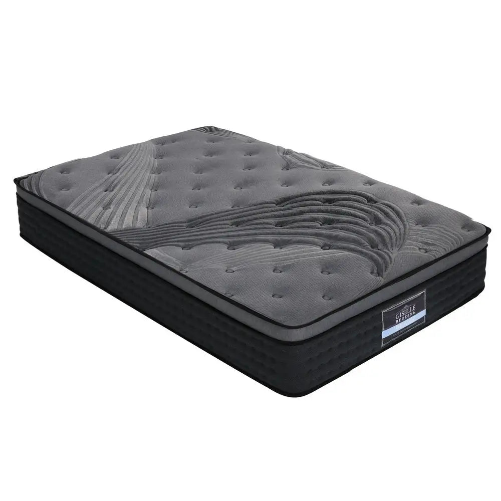 Giselle Bedding 34cm Mattress Bamboo Cover King Single - Furniture > Mattresses