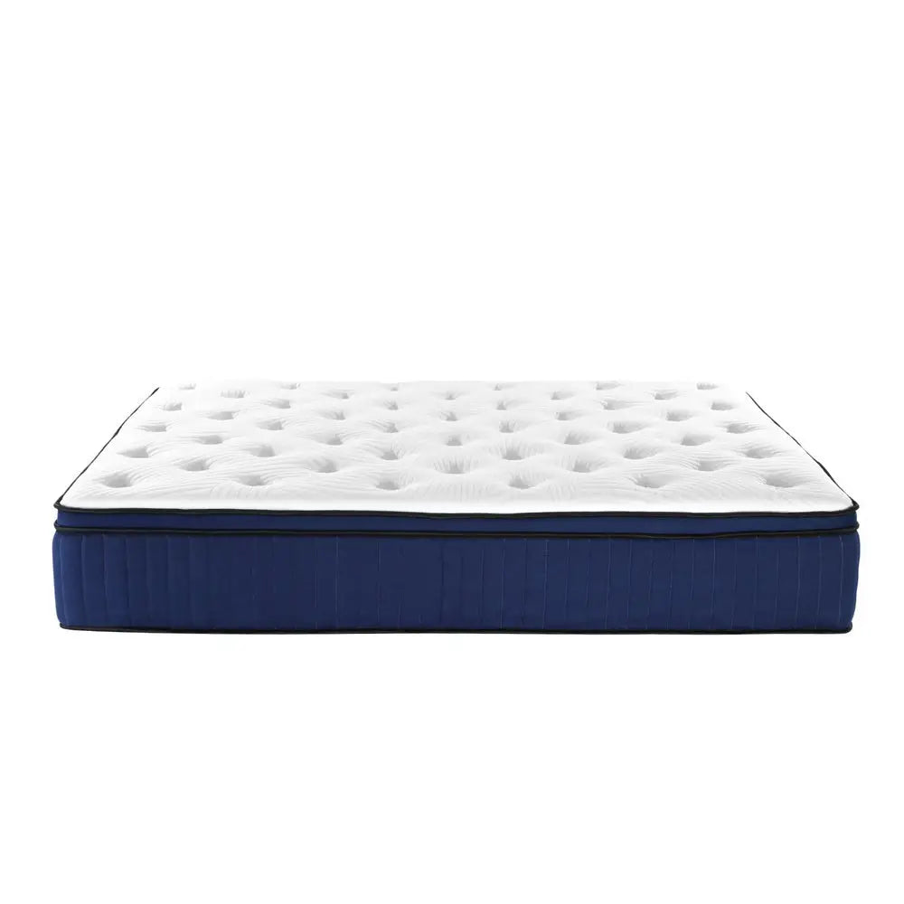 Giselle Bedding 34cm Mattress Cool Gel Memory Foam 7 Zone Queen - Furniture > Mattresses