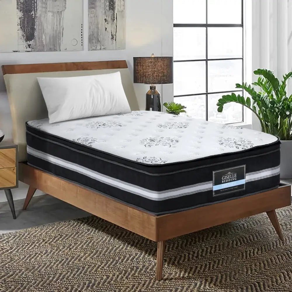 Giselle Bedding 34cm Mattress Cool Gel Memory Foam King Single - Furniture > Mattresses