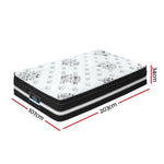 Giselle Bedding 34cm Mattress Cool Gel Memory Foam King Single - Furniture > Mattresses