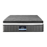 Giselle Bedding 34cm Mattress Double Layer Pocket Spring Queen - Furniture > Mattresses