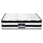Giselle Bedding 34cm Mattress Euro Top Pocket Spring Queen - Furniture > Mattresses