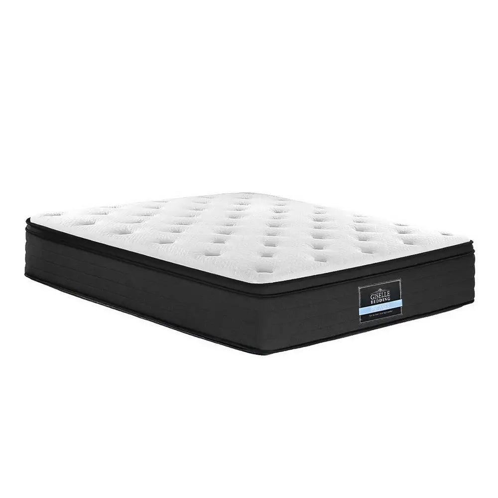 Giselle Bedding 34cm Mattress Euro Top Queen - Furniture > Mattresses
