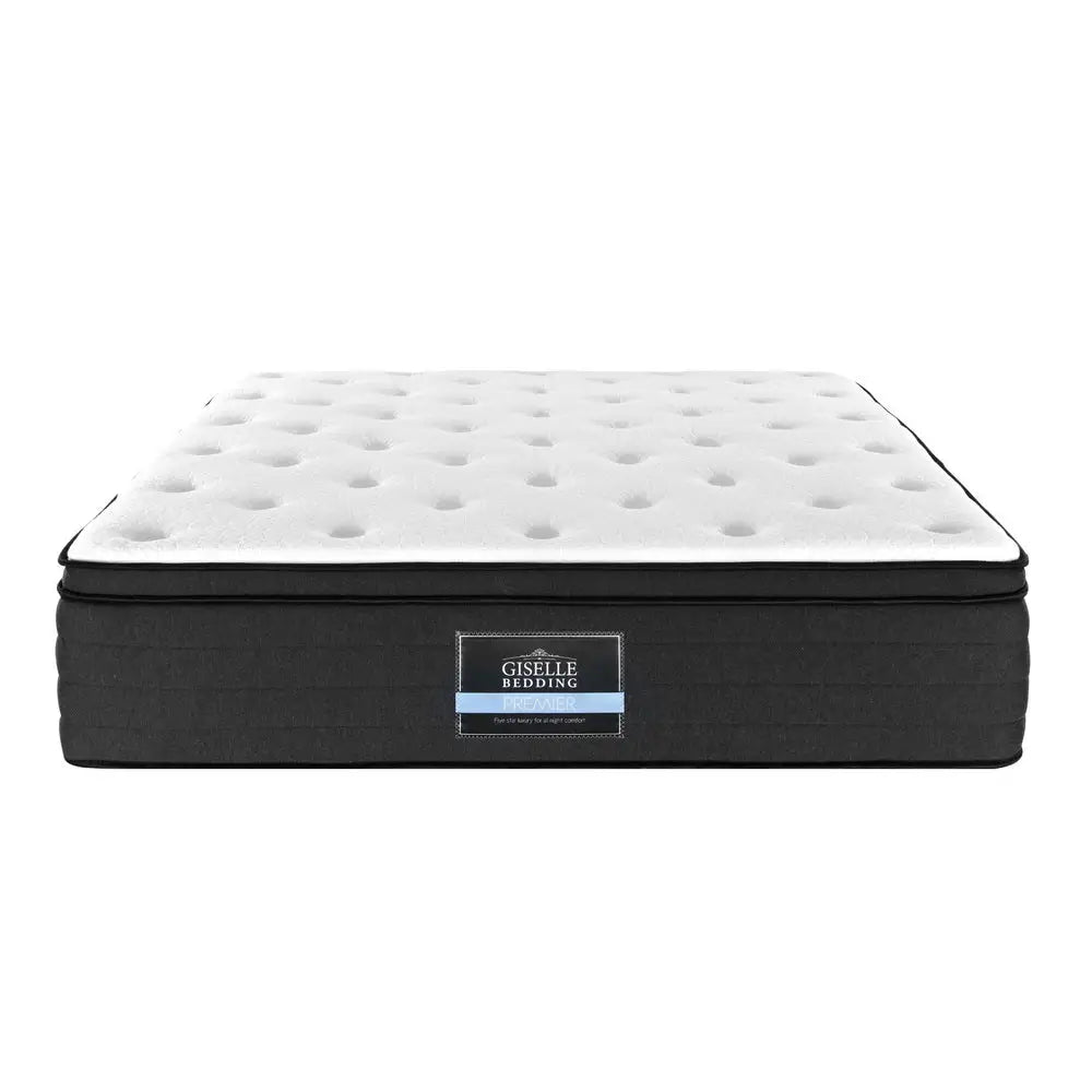 Giselle Bedding 34cm Mattress Euro Top Queen - Furniture > Mattresses