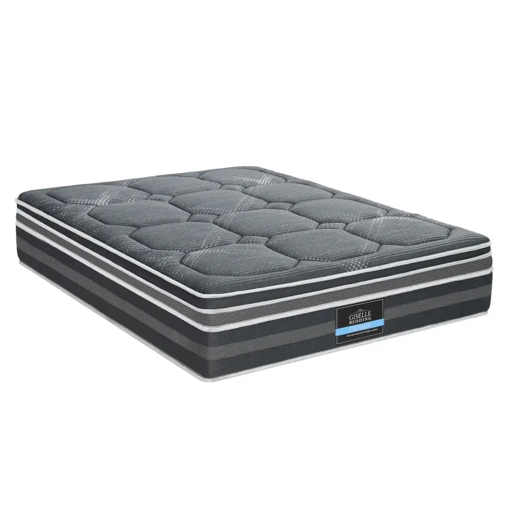 Giselle Bedding 35cm Mattress Bamboo Cover Double - Furniture > Mattresses > Double Mattress