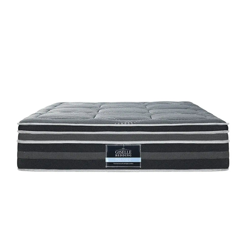 Giselle Bedding 35cm Mattress Bamboo Cover Queen - Furniture > Mattresses