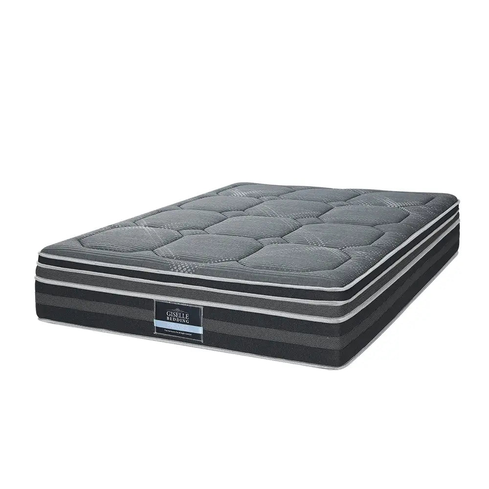 Giselle Bedding 35cm Mattress Bamboo Cover Queen - Furniture > Mattresses