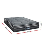 Giselle Bedding 35cm Mattress Bamboo Cover Queen - Furniture > Mattresses