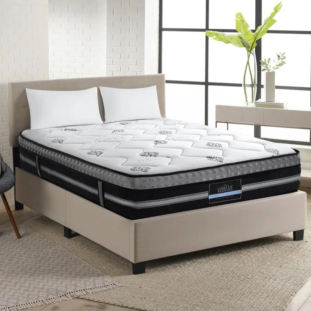 Giselle Bedding 35cm Mattress Cool Gel Memory Foam Queen - Furniture > Mattresses
