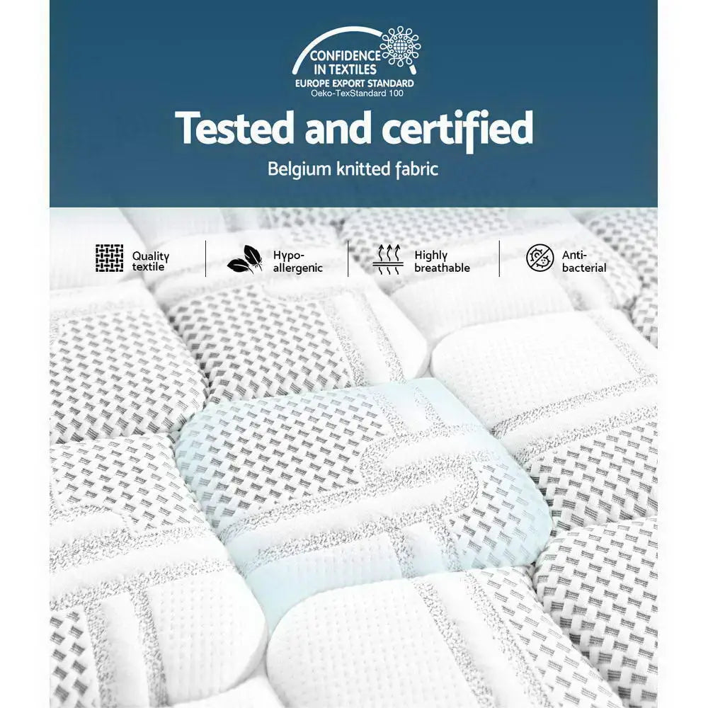 Giselle Bedding 36cm Mattress Cool Gel Memory Foam Queen - Furniture > Mattresses