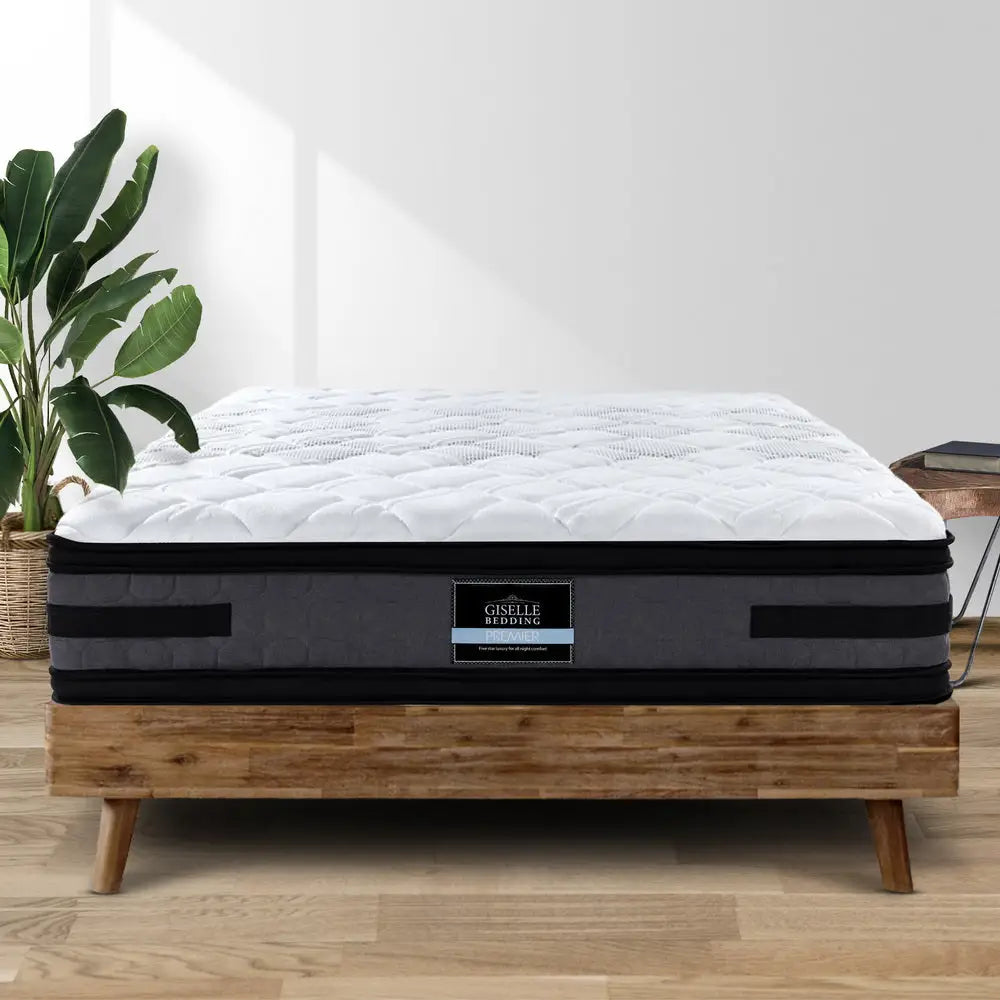 Giselle Bedding 36cm Mattress Cool Gel Memory Foam Queen - Furniture > Mattresses