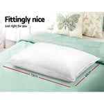 Giselle Bedding 4 Pack Bed Pillow Family Hotel 48X73CM - Home & Garden > Bedding
