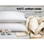 Giselle Bedding 4 Pack Bed Pillow Family Hotel 50X90CM - Home & Garden > Bedding