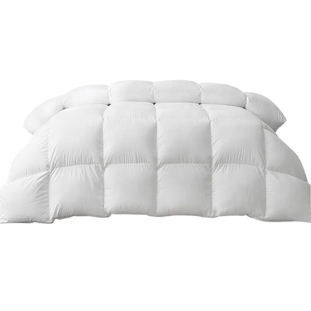 Giselle Bedding 500GSM Goose Down Feather Quilt Super King - Home & Garden > Bedding