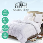 Giselle Bedding 700GSM Goose Down Feather Quilt Single - Home & Garden > Bedding