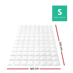 Giselle Bedding 700GSM Goose Down Feather Quilt Single - Home & Garden > Bedding
