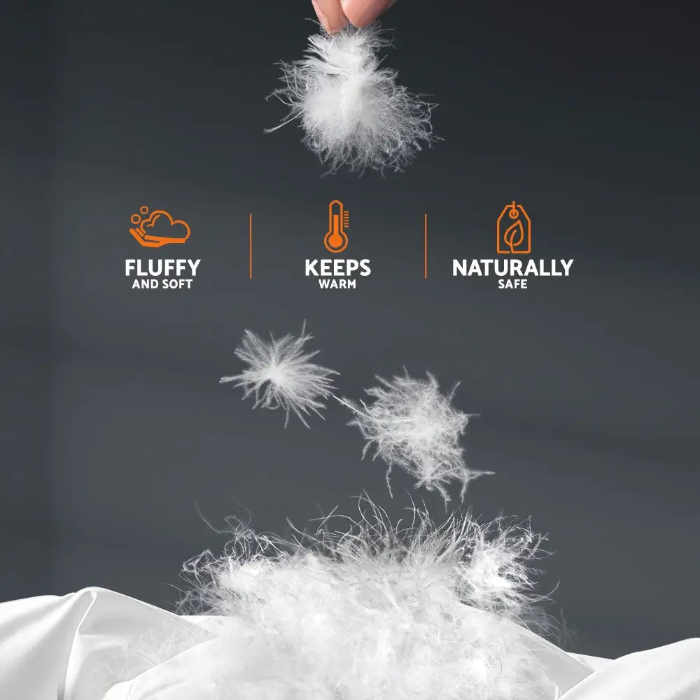 Giselle Bedding 800GSM Goose Down Feather Quilt Super King - Home & Garden > Bedding