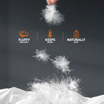 Giselle Bedding 800GSM Goose Down Feather Quilt Super King - Home & Garden > Bedding