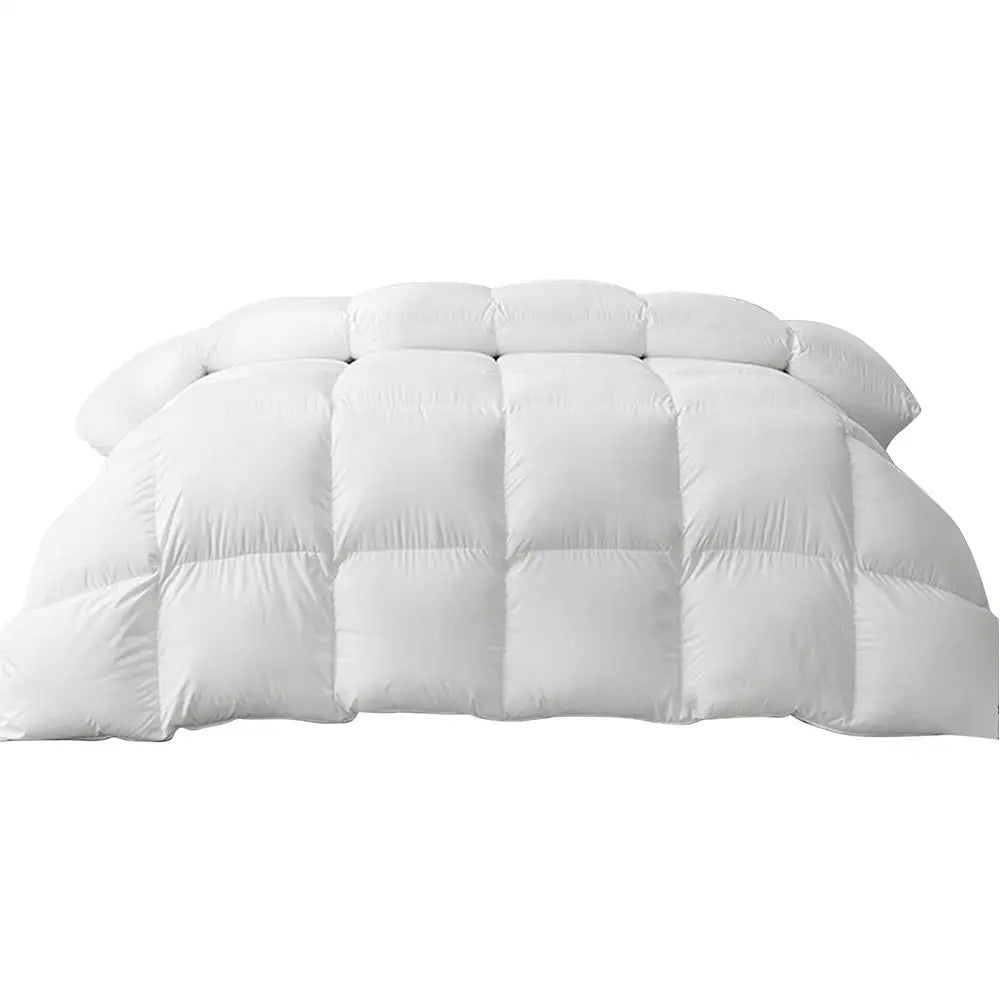 Giselle Bedding 800GSM Goose Down Feather Quilt Super King - Home & Garden > Bedding