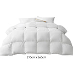 Giselle Bedding 800GSM Goose Down Feather Quilt Super King - Home & Garden > Bedding