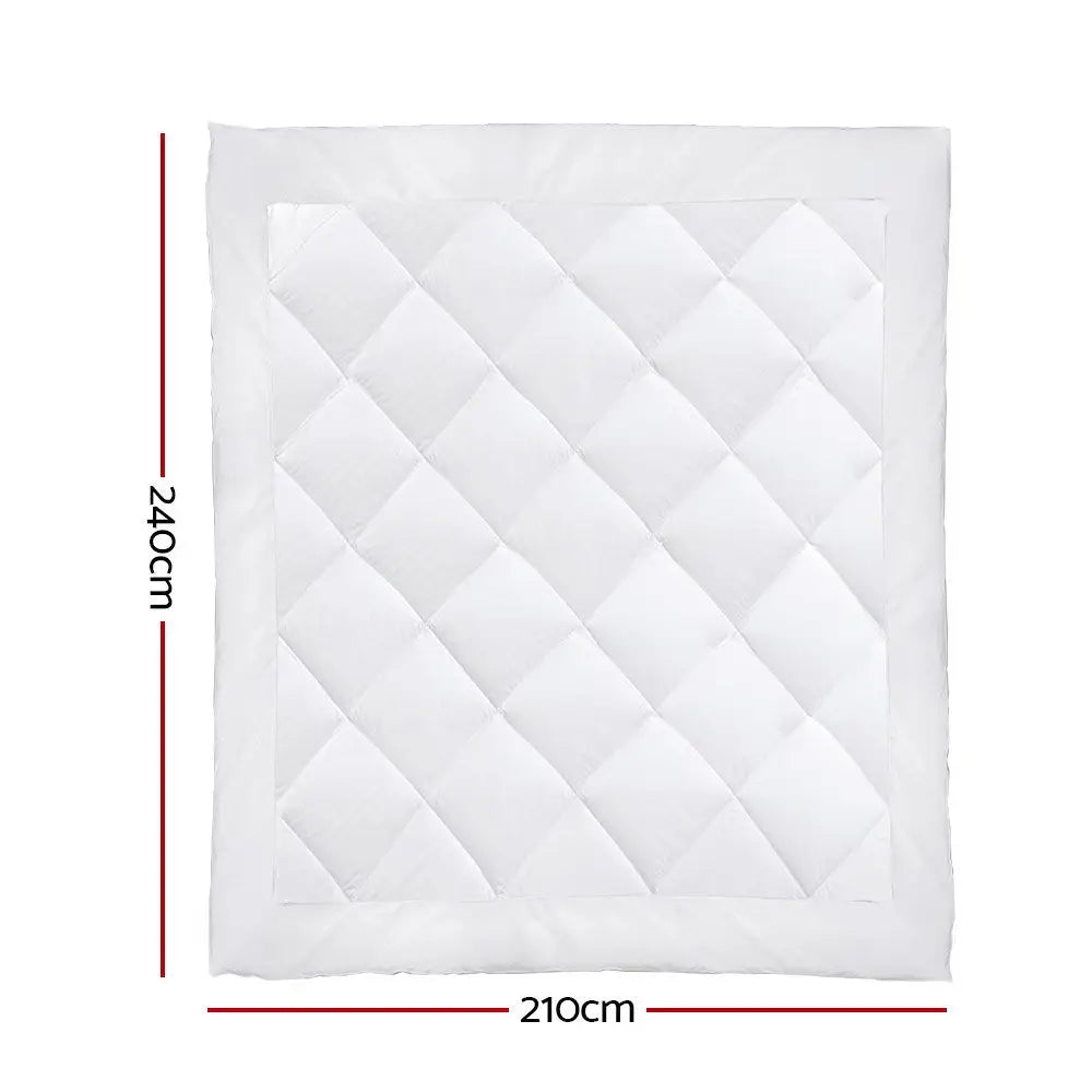 Giselle Bedding 800GSM Microfibre Bamboo Quilt King - Home & Garden > Bedding