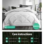 Giselle Bedding 800GSM Microfibre Bamboo Quilt Queen - Home & Garden > Bedding