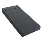 Giselle Bedding Foldable Mattress Folding Foam Bed Floor Mat Grey - Furniture > Mattresses