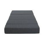 Giselle Bedding Foldable Mattress Folding Foam Bed Floor Mat Grey - Furniture > Mattresses