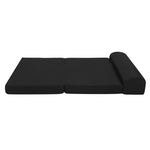 Giselle Bedding Foldable Mattress Folding Foam Bed Mat Double Black - Furniture > Mattresses