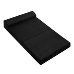 Giselle Bedding Foldable Mattress Folding Foam Bed Mat Double Black - Furniture > Mattresses