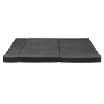 Giselle Bedding Foldable Mattress Folding Foam Bed Mat Double Grey - Furniture > Mattresses