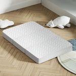 Giselle Bedding Foldable Mattress Folding Foam Cot Bed White - Furniture > Mattresses