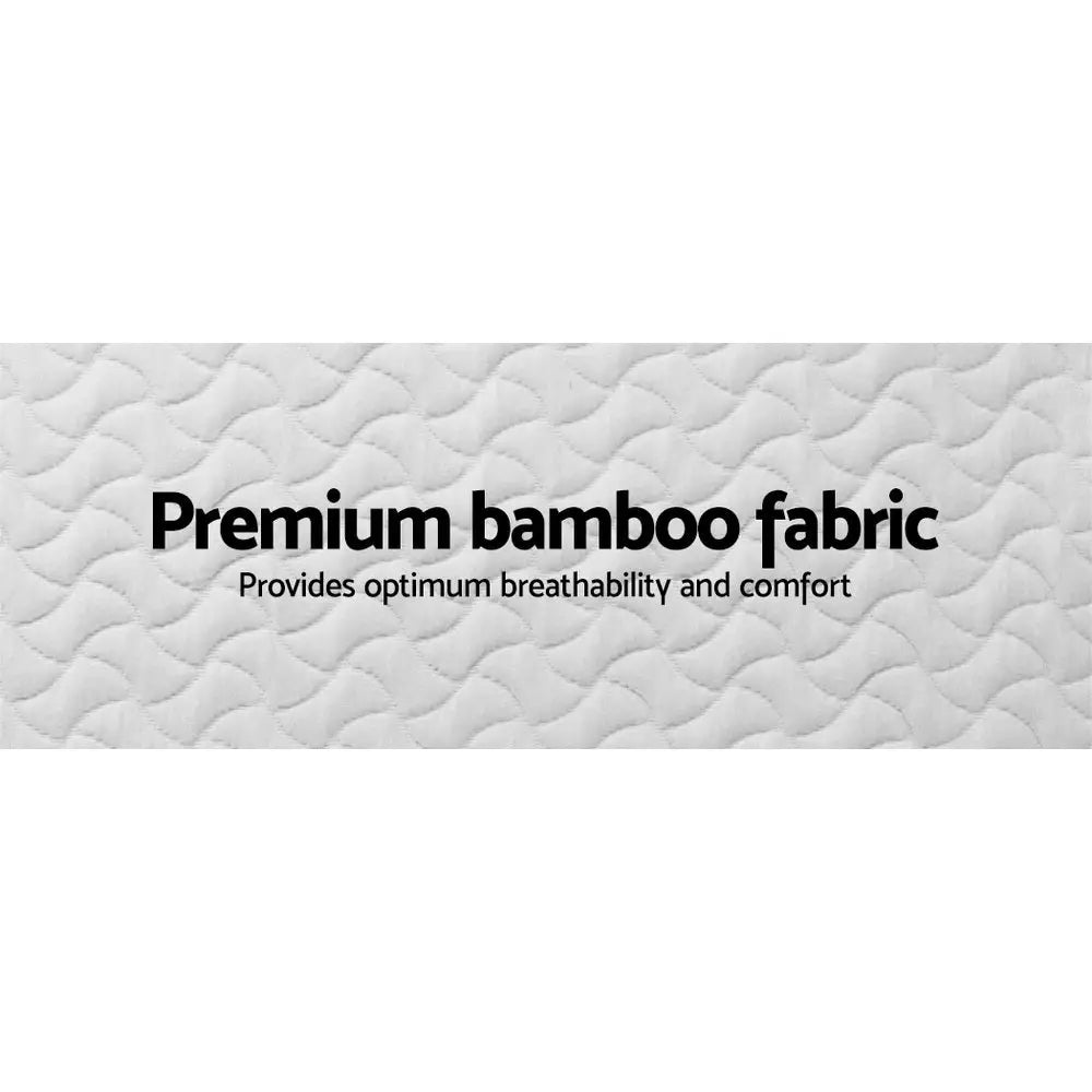 Giselle Bedding Foldable Mattress Folding Foam Cot Bed White - Furniture > Mattresses