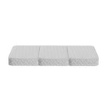 Giselle Bedding Foldable Mattress Folding Foam Cot Bed White - Furniture > Mattresses