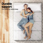 Giselle Bedding Foldable Mattress Folding Foam Queen Bamboo - Furniture > Mattresses