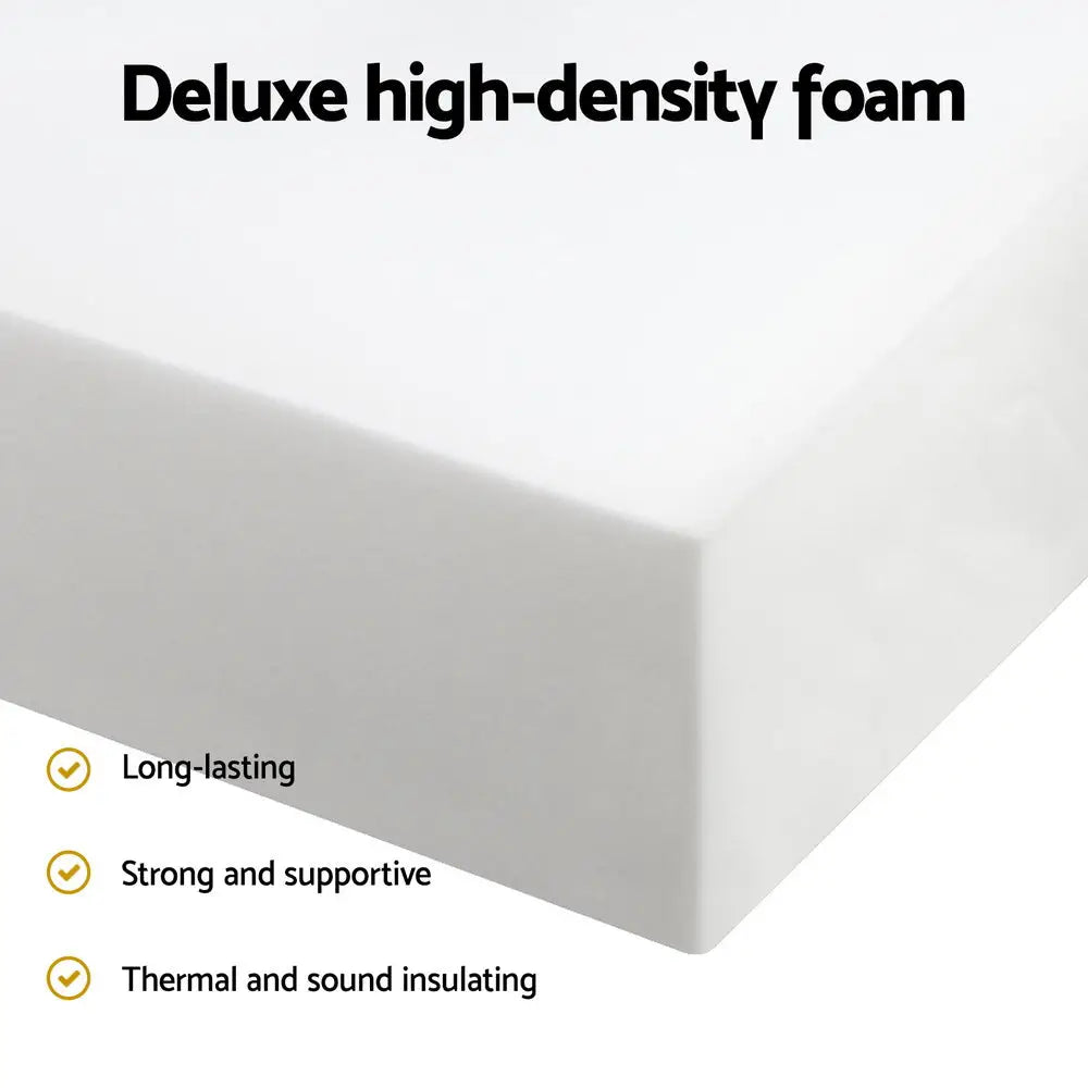 Giselle Bedding Foldable Mattress Folding Foam Queen Bamboo - Furniture > Mattresses