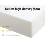 Giselle Bedding Foldable Mattress Folding Foam Queen Grey - Furniture > Mattresses